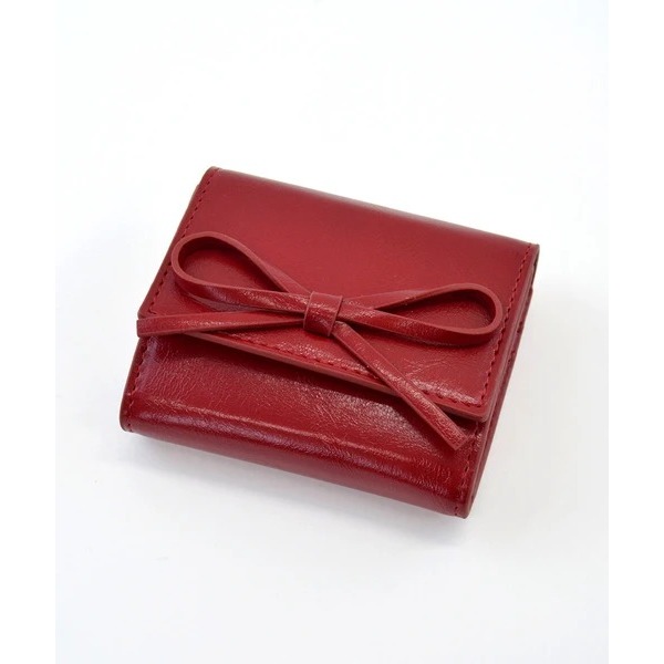 秋月堂 日本ALTROSE蝴蝶結三折短夾 6色 日本🇯🇵直送-規格圖11