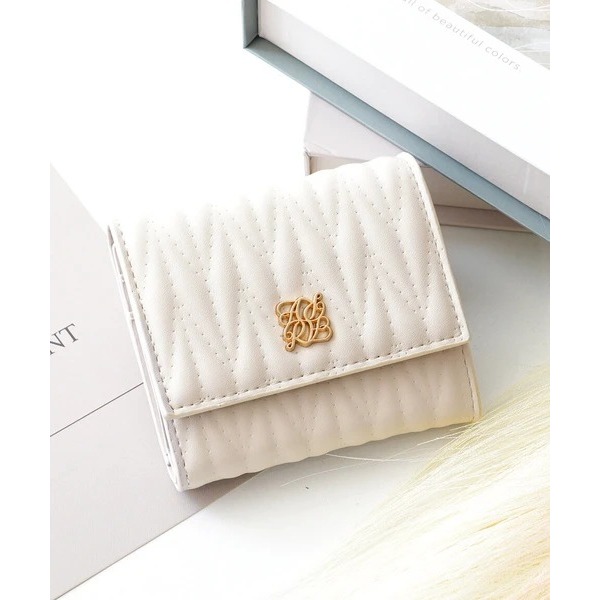 秋月堂 日本ALTROSE絎縫皺褶三折錢包 短夾 5色 日本🇯🇵直送-細節圖2