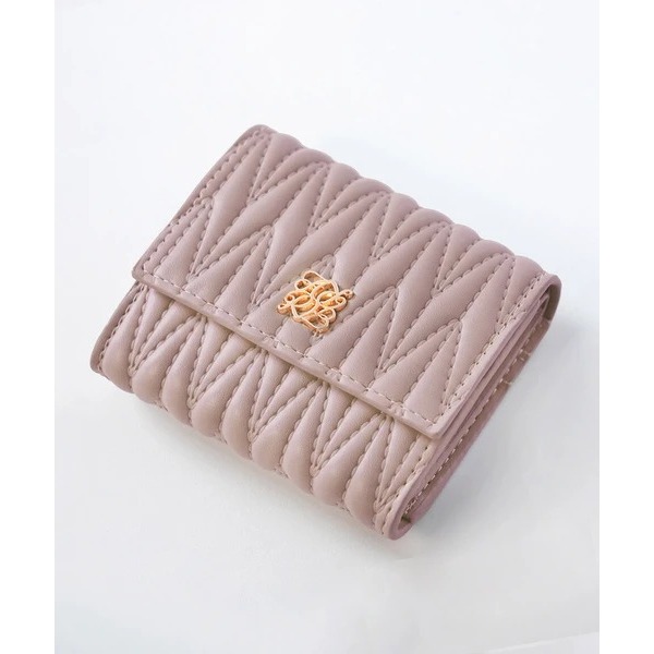 秋月堂 日本ALTROSE絎縫皺褶三折錢包 短夾 5色 日本🇯🇵直送-規格圖11