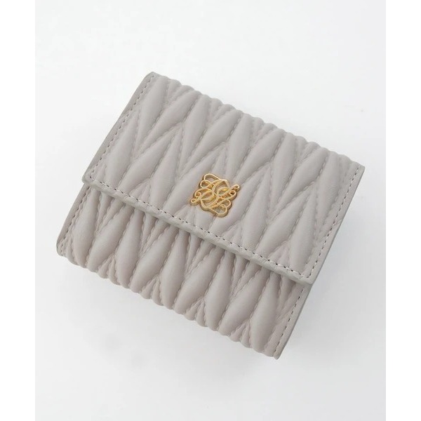 秋月堂 日本ALTROSE絎縫皺褶三折錢包 短夾 5色 日本🇯🇵直送-規格圖11