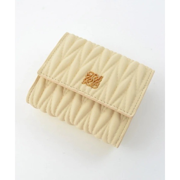 秋月堂 日本ALTROSE絎縫皺褶三折錢包 短夾 5色 日本🇯🇵直送-規格圖11