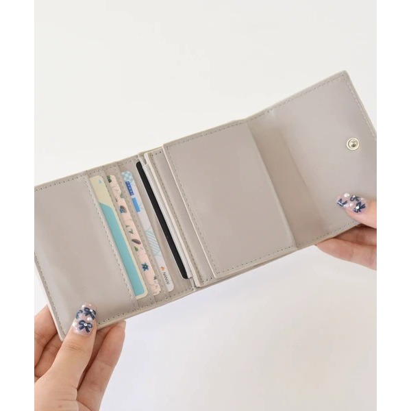 秋月堂 日本ALTROSE皺褶三折錢包 短夾 4色 日本🇯🇵直送-細節圖6