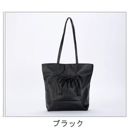 秋月堂 日本ALTROSE抽繩袋A4尺寸合成皮革絲帶手提包 托特包 肩背包 4色 日本🇯🇵直送-規格圖11