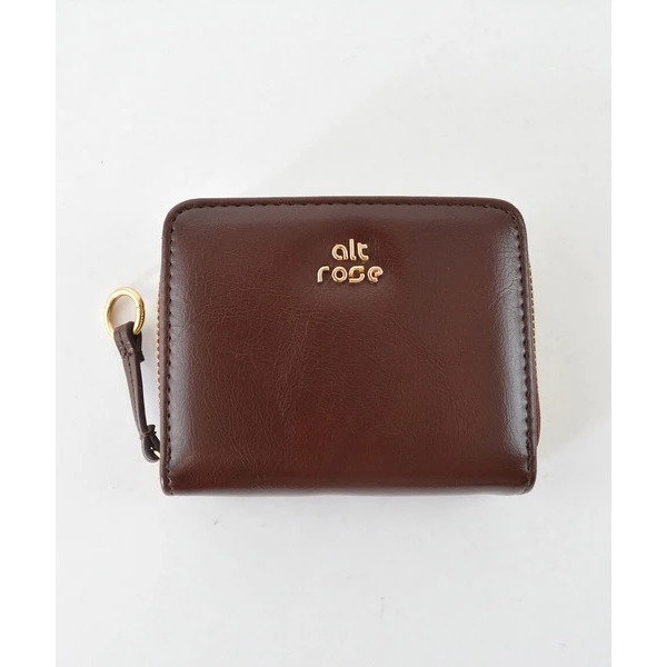 秋月堂 日本ALTROSE標誌拉鍊雙折錢包 短夾 4色 日本🇯🇵直送-規格圖11
