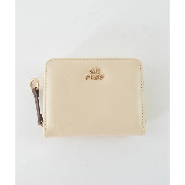 秋月堂 日本ALTROSE標誌拉鍊雙折錢包 短夾 4色 日本🇯🇵直送-規格圖11