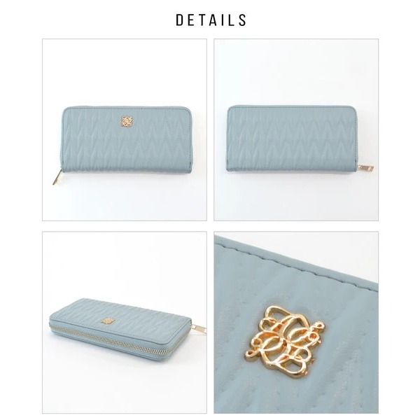 秋月堂 日本ALTROSE絎縫大容量長皮夾 5色 日本🇯🇵直送-細節圖11