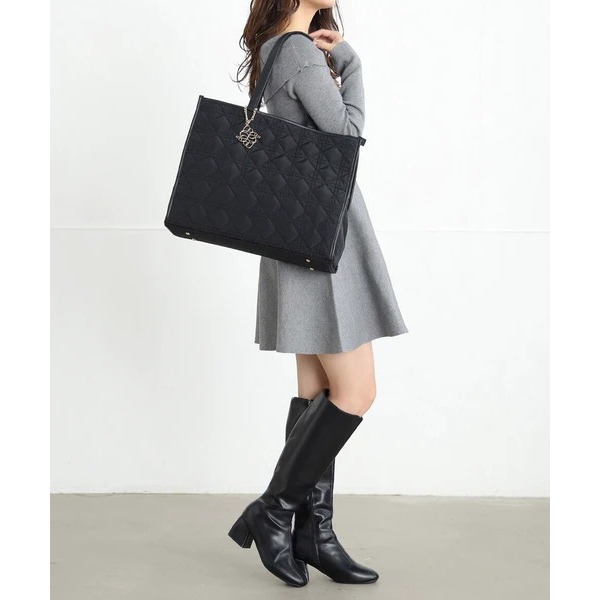 秋月堂 日本ALTROSE大容量輕便尼龍絎縫手提包 3色 日本🇯🇵直送-細節圖3