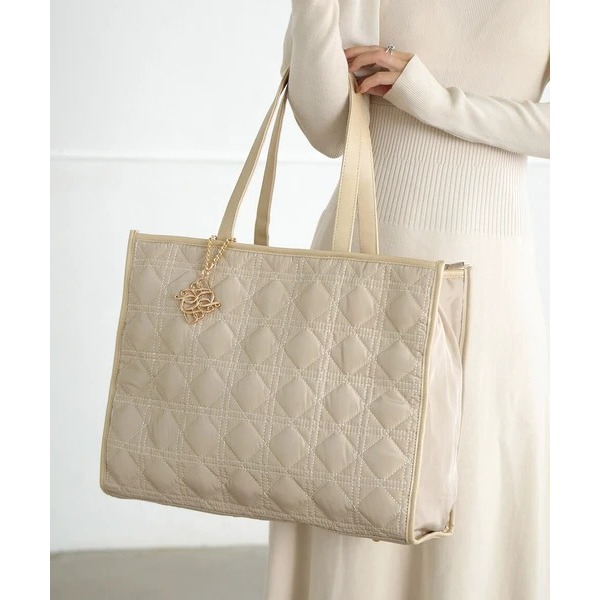 秋月堂 日本ALTROSE大容量輕便尼龍絎縫手提包 3色 日本🇯🇵直送-細節圖6