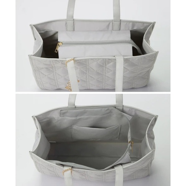 秋月堂 日本ALTROSE大容量輕便尼龍絎縫手提包 3色 日本🇯🇵直送-細節圖9