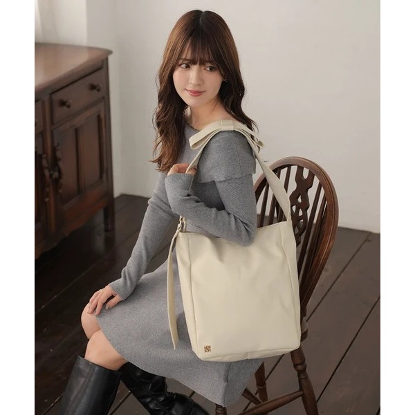 秋月堂 日本ALTROSE緞帶A4尺寸手提包 3色 日本🇯🇵直送-細節圖7