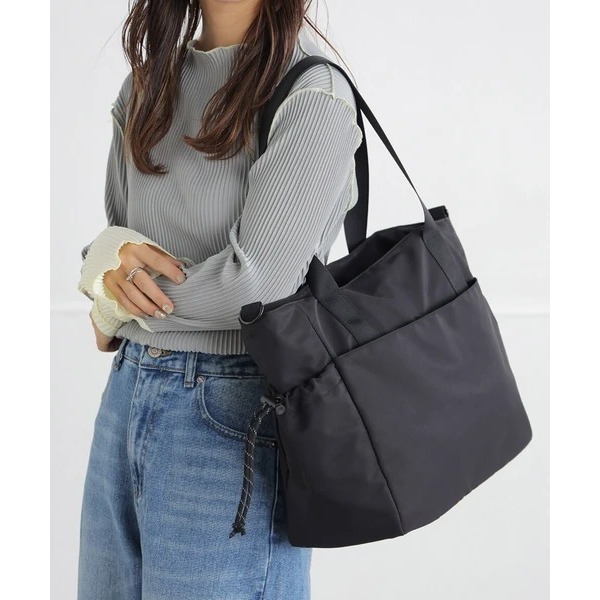 秋月堂 日本ALTROSE尼龍兩用托特包 肩背包 大容量 3色 日本🇯🇵直送-細節圖3