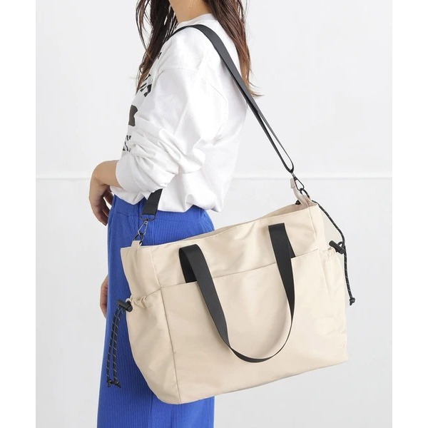 秋月堂 日本ALTROSE尼龍兩用托特包 肩背包 大容量 3色 日本🇯🇵直送-細節圖5