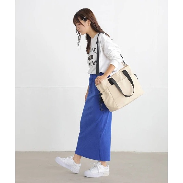 秋月堂 日本ALTROSE尼龍兩用托特包 肩背包 大容量 3色 日本🇯🇵直送-細節圖6