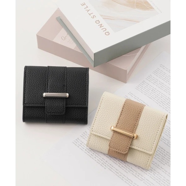 秋月堂 日本ALTROSE設計感三折錢包 短夾 5色 日本🇯🇵直送-細節圖4