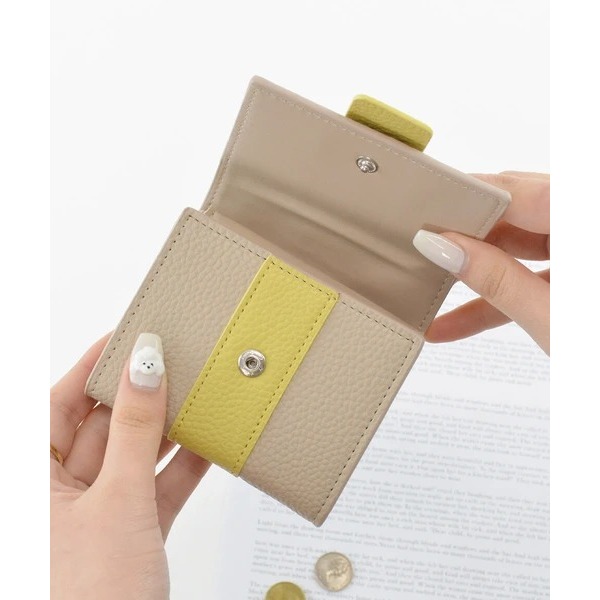 秋月堂 日本ALTROSE設計感三折錢包 短夾 5色 日本🇯🇵直送-細節圖5