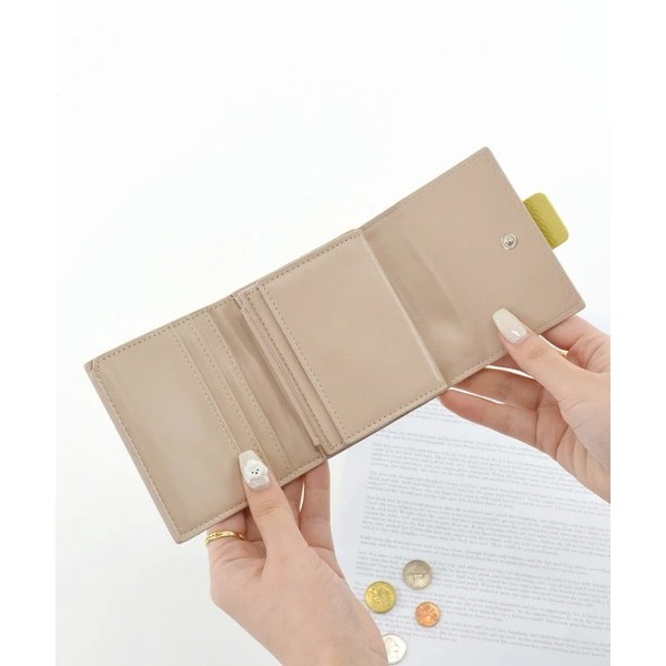 秋月堂 日本ALTROSE設計感三折錢包 短夾 5色 日本🇯🇵直送-細節圖6