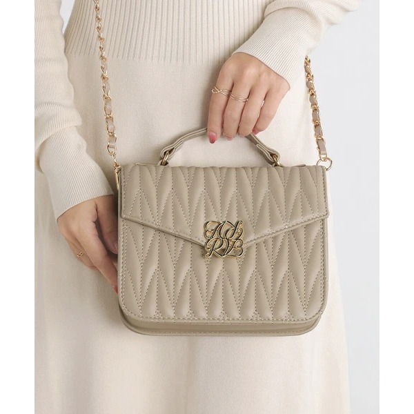 秋月堂 日本ALTROSE迷你絎縫鏈條包 單肩包 4色 日本🇯🇵直送-細節圖3