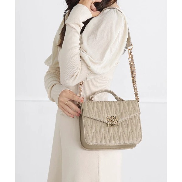 秋月堂 日本ALTROSE迷你絎縫鏈條包 單肩包 4色 日本🇯🇵直送-細節圖4