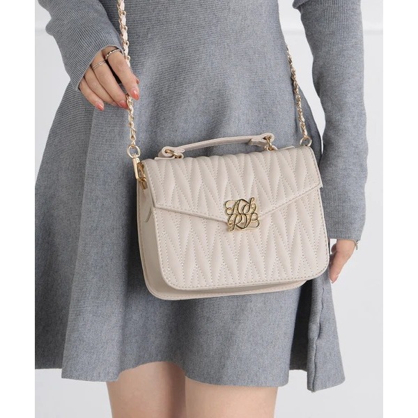 秋月堂 日本ALTROSE迷你絎縫鏈條包 單肩包 4色 日本🇯🇵直送-細節圖5