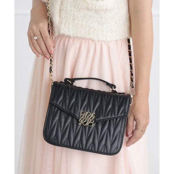 秋月堂 日本ALTROSE迷你絎縫鏈條包 單肩包 4色 日本🇯🇵直送-細節圖7