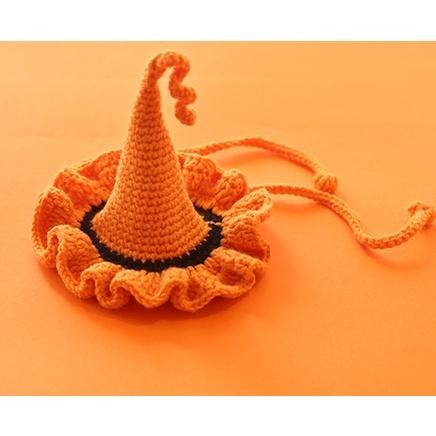 可愛針織裝份飾品 寵物萬聖節領巾 狗狗貓咪帽子-細節圖8