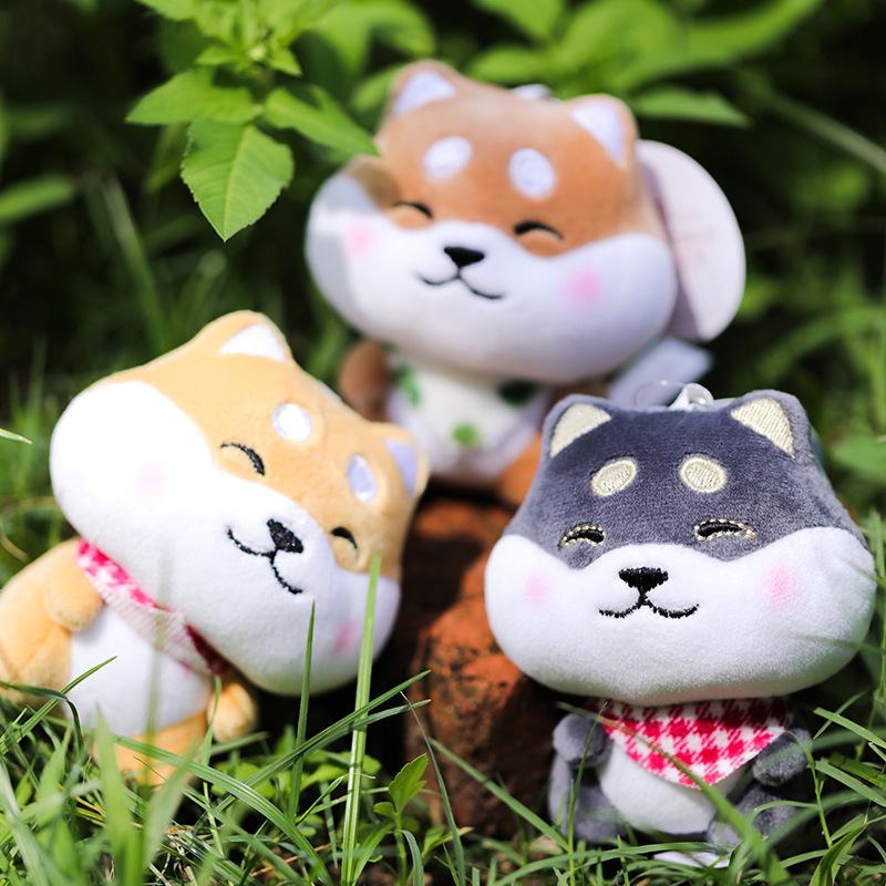 笑臉柴犬吊飾 鑰匙圈 包包掛件-細節圖4