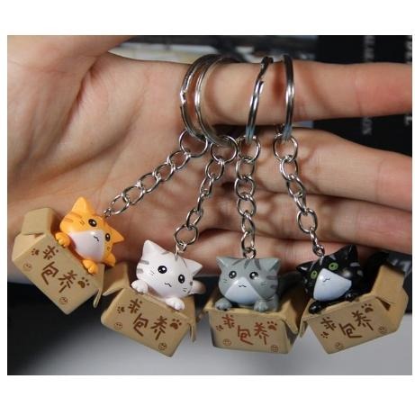 貓咪求包養鑰匙圈 包包吊飾-細節圖2