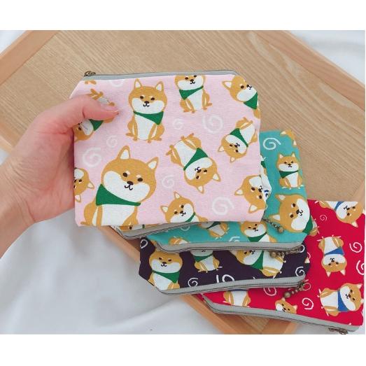 可愛動物零錢包 貓咪 狗狗 柴犬圖案-細節圖5