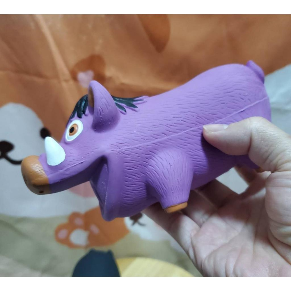 嚊嚊叫野豬乳膠玩具 寵物發聲玩具 狗狗陪伴玩具-細節圖3