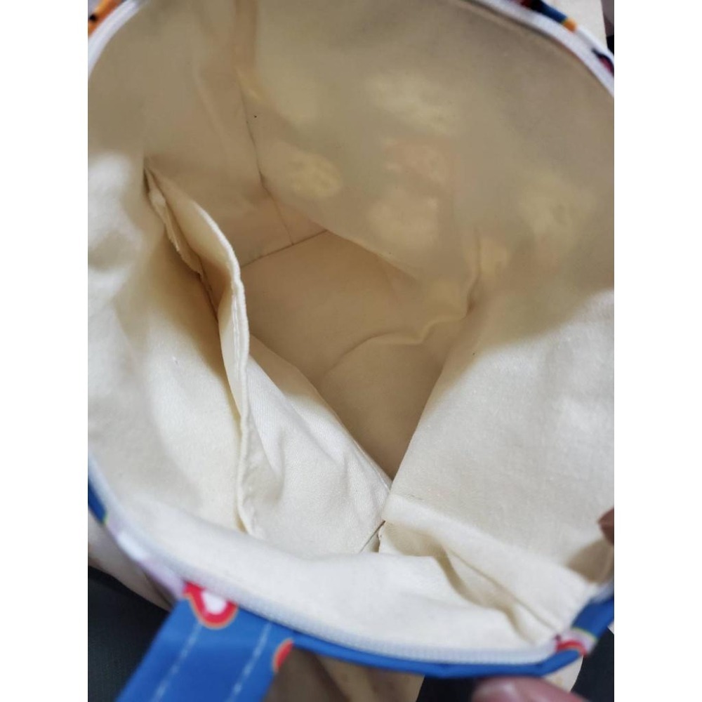 日系柴犬圖案拉鏈手提包 有內袋 好看小包包-細節圖3