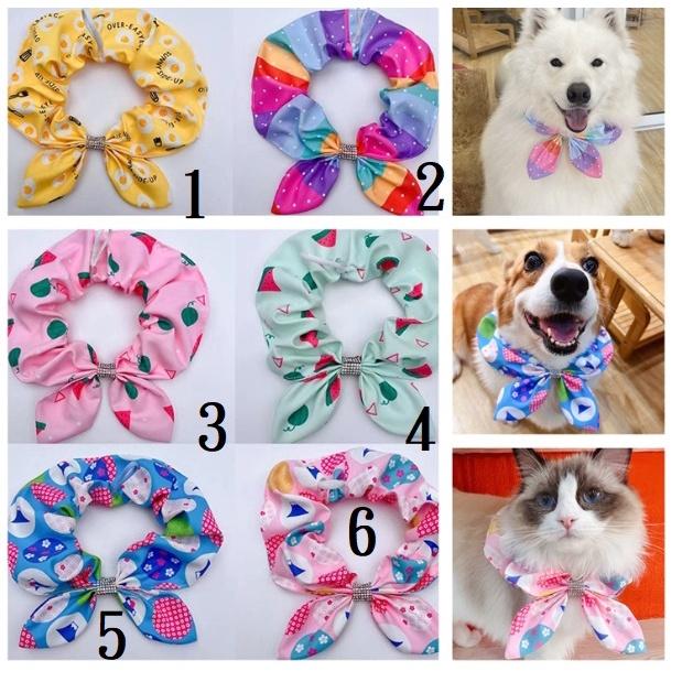 狗狗口水巾 寵物可愛領巾 亮眼的配色讓人不得不多看幾眼-細節圖2