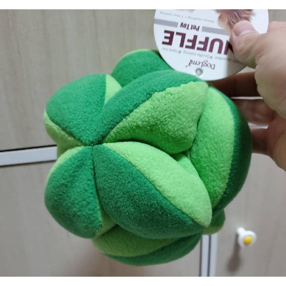 可藏食寵物嗅聞發聲玩具花椰菜也可變成狗狗嗅聞球哦 裝飼料直接變慢食玩具-細節圖2
