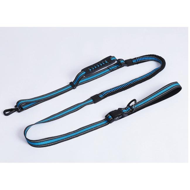 可側背可圍腰散步牽繩 防爆衝 緩衝狗繩 跑步牽繩-細節圖3
