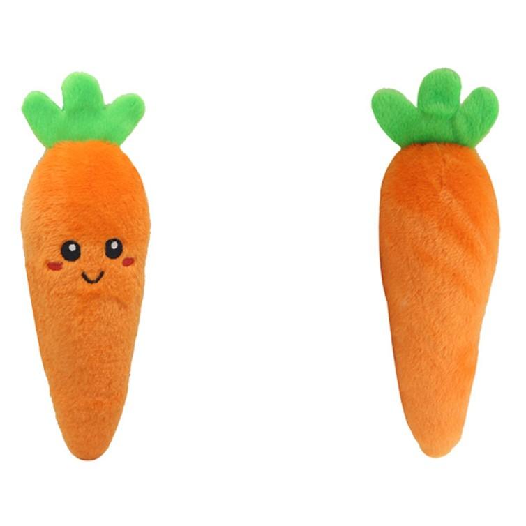 狗狗玩具蔬菜水果 香蕉 玉米 紅蔔蔔發聲玩具 發聲紙寵物玩具-細節圖4