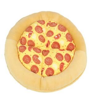 披薩寵物發聲玩具 披薩飛盤逼逼叫pizza寵物玩具發泄解壓玩具-細節圖3