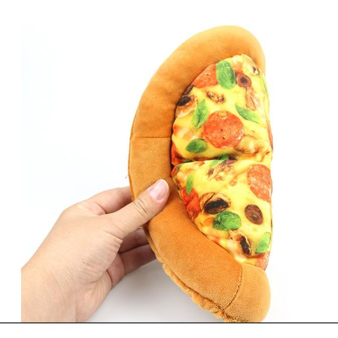 披薩寵物發聲玩具 披薩飛盤逼逼叫pizza寵物玩具發泄解壓玩具-細節圖5