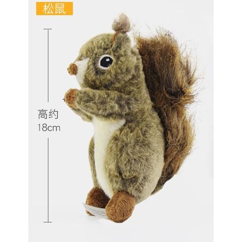 仿真松鼠寵物玩具 金花鼠發聲玩具 狗狗好玩玩具-細節圖4