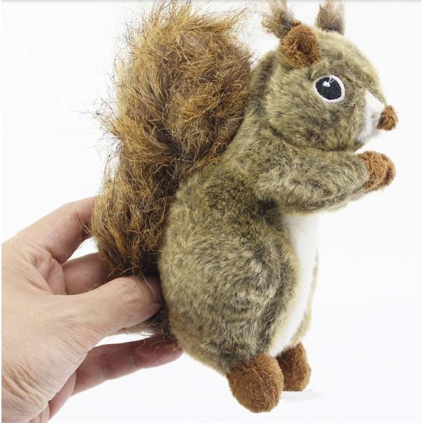 仿真松鼠寵物玩具 金花鼠發聲玩具 狗狗好玩玩具-細節圖5