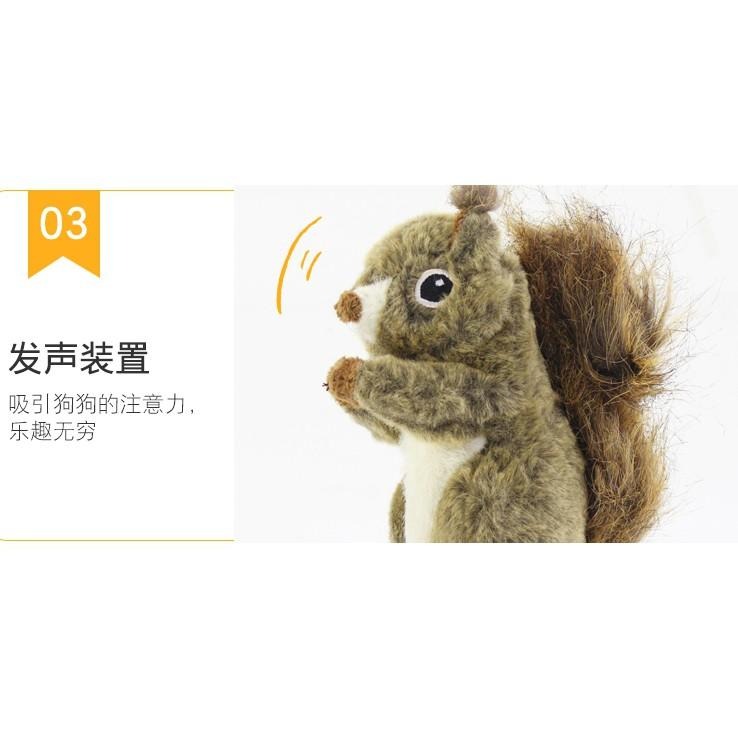 仿真松鼠寵物玩具 金花鼠發聲玩具 狗狗好玩玩具-細節圖6