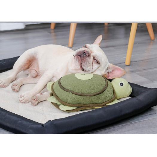 可愛又好玩縮頭烏龜聞嗅發聲玩具 漏食玩具 狗狗玩具 益智玩具-細節圖2