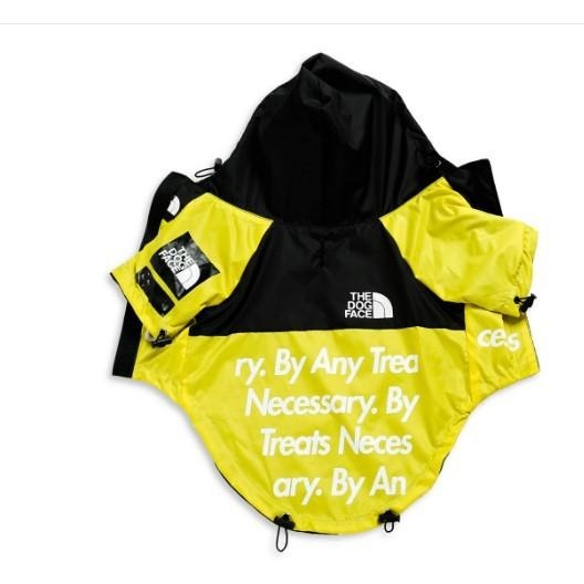 寵物帥氣雨衣 柴犬沖鋒衣 狗狗雨衣 狗臉雨衣 新潮雨衣-細節圖8