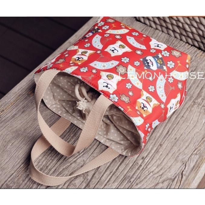 柴犬包包，柴犬保溫袋，防水布包包-細節圖3