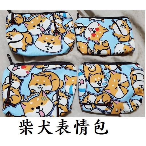 防水柴犬包包，束口包 手機包 化妝包 柴犬零錢包-細節圖9