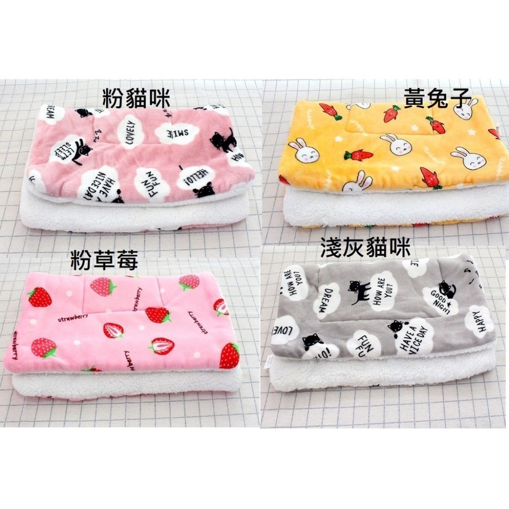 加厚寵物墊子~寵物睡墊~保暖窩，法蘭絨+羊羔絨材質 毛毯 毯子-細節圖5