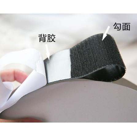 子母魔鬼氈 3公分寬 雙面魔鬼氈 子母貼 雙面背膠 子母扣紗窗魔術貼 長度100公分-細節圖4