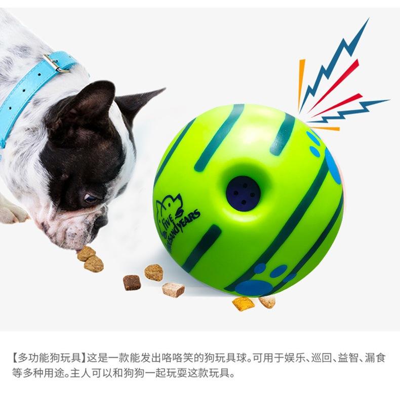 寵物發聲漏食球 叫叫球 滾動發出怪叫聲 狗狗邊玩邊吃太有趣-細節圖5