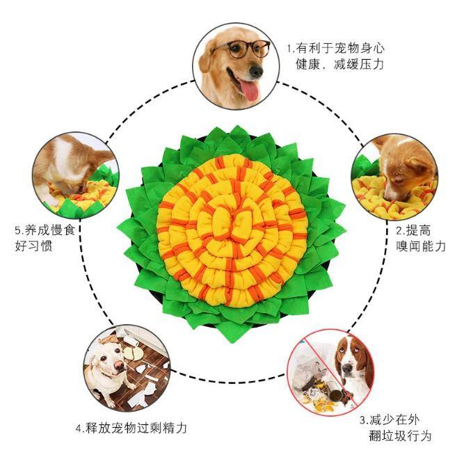 可收縮嗅聞寵物墊 可成碗狀直接當慢食碗使用 發泄精力玩具-細節圖4