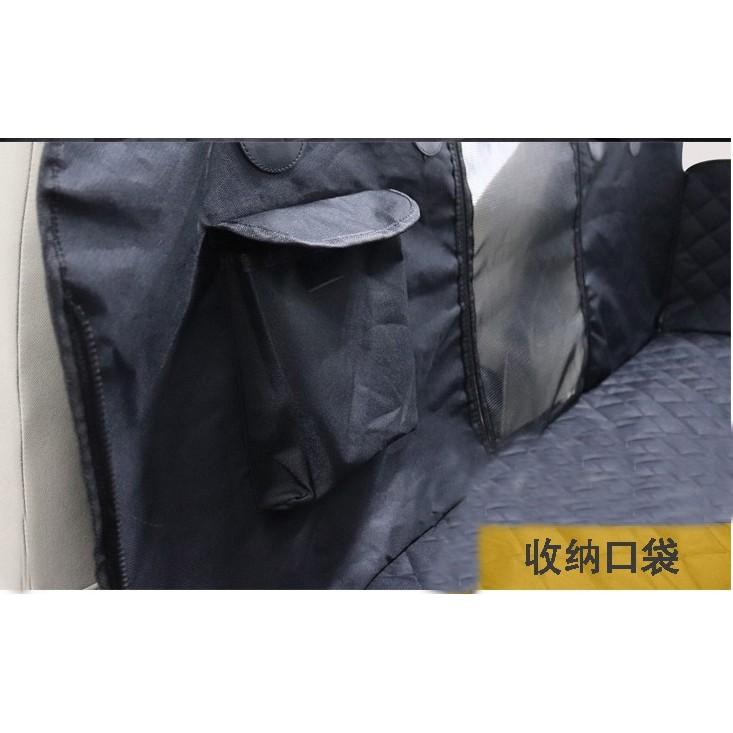 通用款牛津布寵物後座墊 汽車隔離網 汽車坐墊-細節圖4