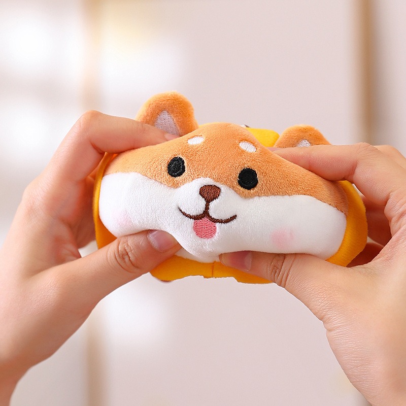 當我們碰在一起 誰吸引誰 可愛柴犬吊飾 內附磁鐵 送另一伴互相吸引 柴犬鑰匙圈-細節圖3