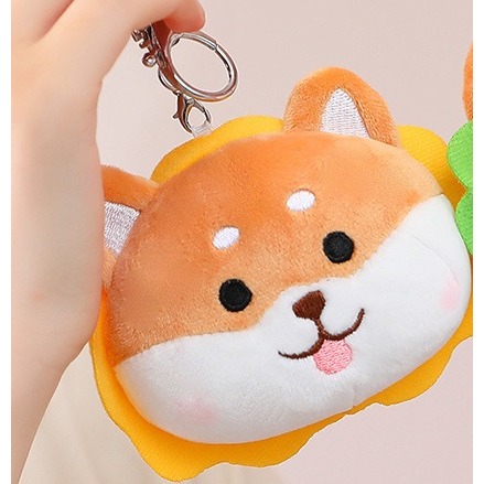 當我們碰在一起 誰吸引誰 可愛柴犬吊飾 內附磁鐵 送另一伴互相吸引 柴犬鑰匙圈-細節圖6